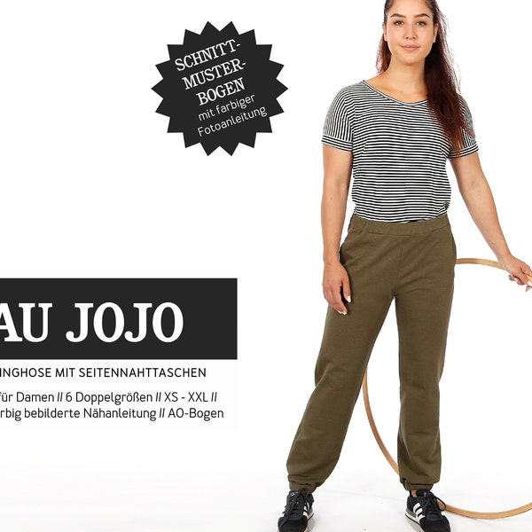 Schnittmuster - Damen - Schnittreif - Frau Jojo - Jogginghose