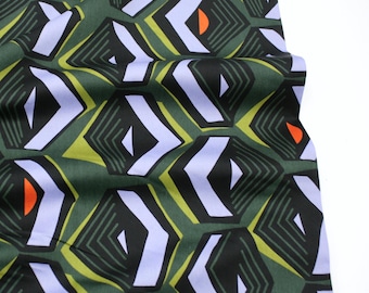 Poplin // Cotton satin // Geometric