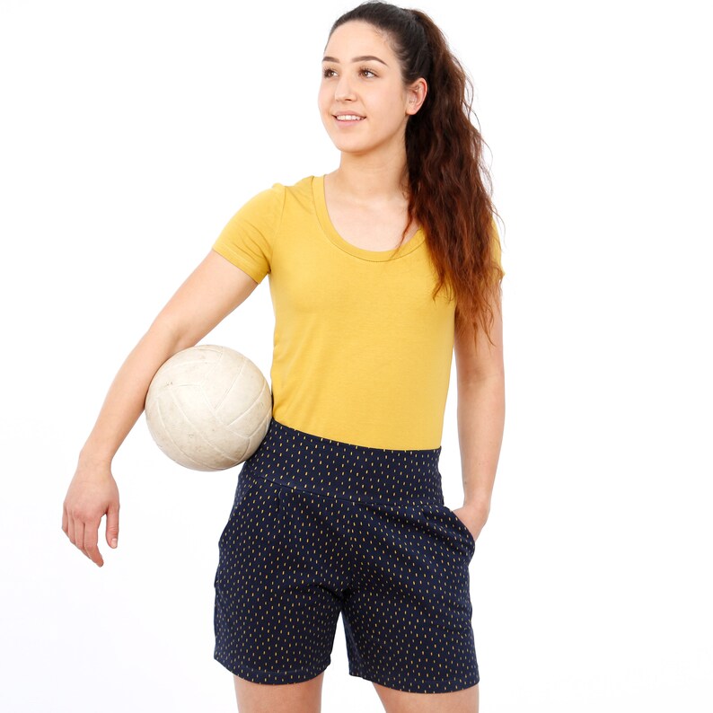 Pattern Women Cut-ready Mrs. Gesa Shorts image 7