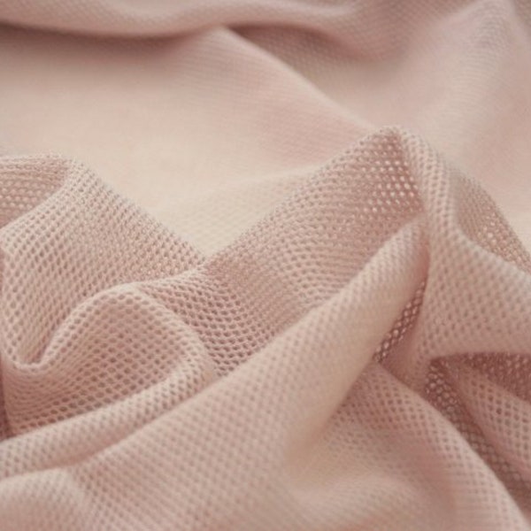 Organic Tulle - Cotton - Adobe Rose