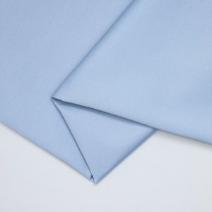 Organic Cotton Stretch Twill - Mind the Maker - Faded Blue