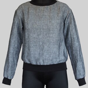 Schnittmuster Damen The Assembly Line High Cuff Sweater Bild 3