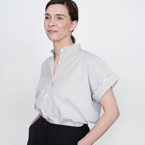 Sewing Pattern - Women - The Assembly Line - Cap Sleeve Shirt XS-L or XL-3XL