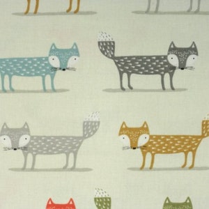 Wove fabric Cotton Interior fabric Fox Multi image 4