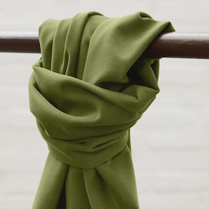 TENCEL™ Soft Stretch Twill - Meet Milk - Tea Green