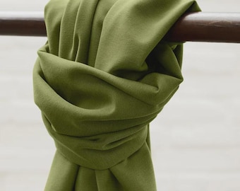 TENCEL™ Soft Stretch Twill - Incontra Latte - Verde Tè