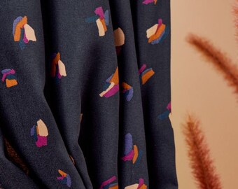 Viscose - Woven fabric - Atelier Brunette - Beryl - Night