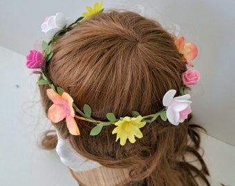 Bright Festival flowercrown