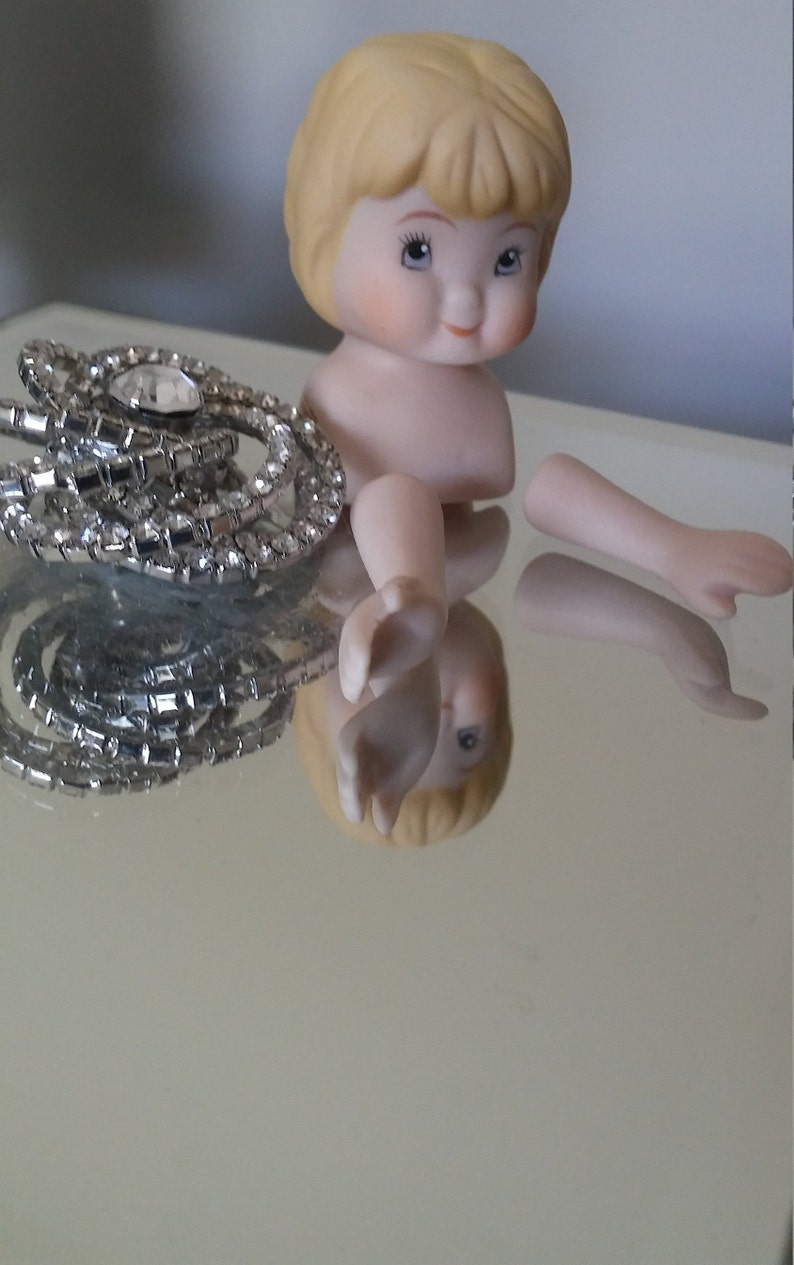 Porcelain doll head and hands Etsy