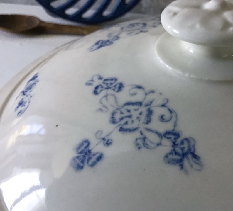 French Antique ironstone St Uze casserole French antique St Uze ironstone dishes French antique soup bowl Ironstone tureen