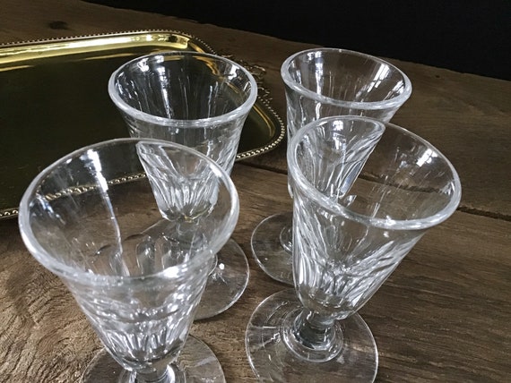 西ドイツ製カットガラスグラス6個セット 西ドイツ製カットガラスグラス6個セット （Lead crystal glasses