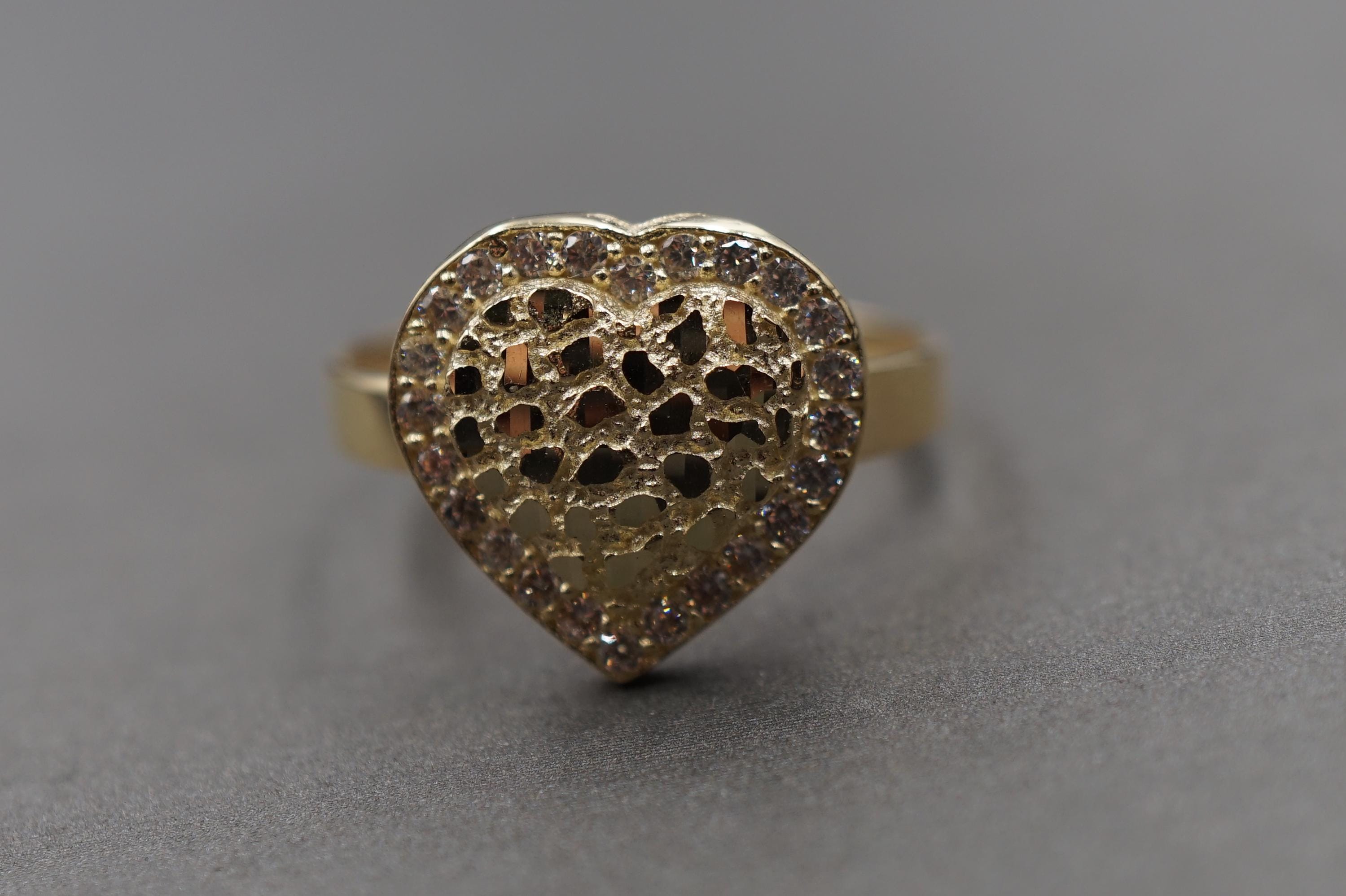 10k Cz Ring - Etsy Canada