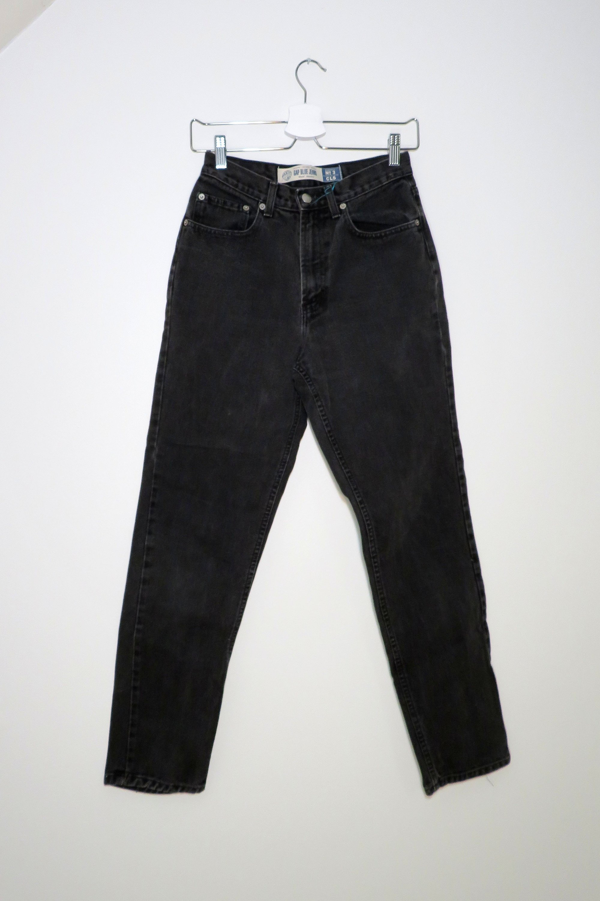 gap black high waisted jeans