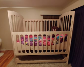 ABDL Adult Size Crib With Drop Side for Fits a Standard Twin Bed