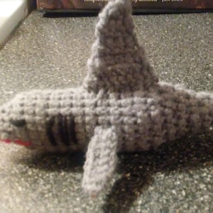 Jaws crochet doll