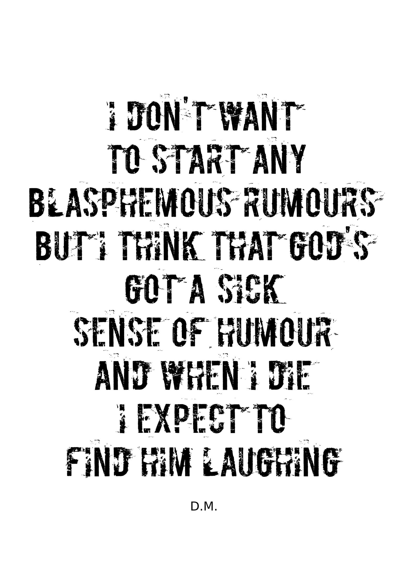 blasphemous rumors depeche mode blasphemous rumors depeche mode