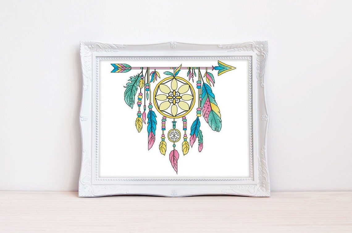 Dreamcatcher Cross Stitch Pattern Dream Catcher Cross Stitch - Etsy