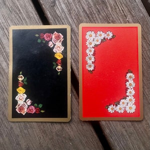 Swap Cards Pair of Floral Corners