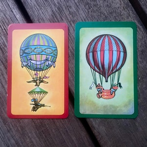 Swap Cards Pair of Hot Air Balloons