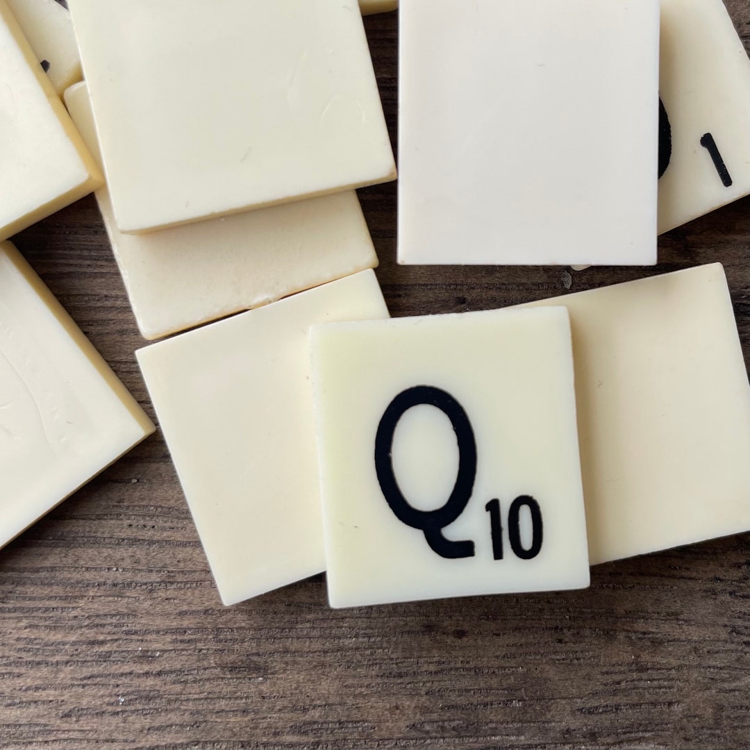 Vintage Scrabble Tile Letter Q - Etsy