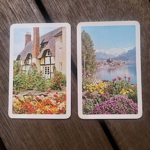 Tarjetas de intercambio: Pareja de paisajes holandeses