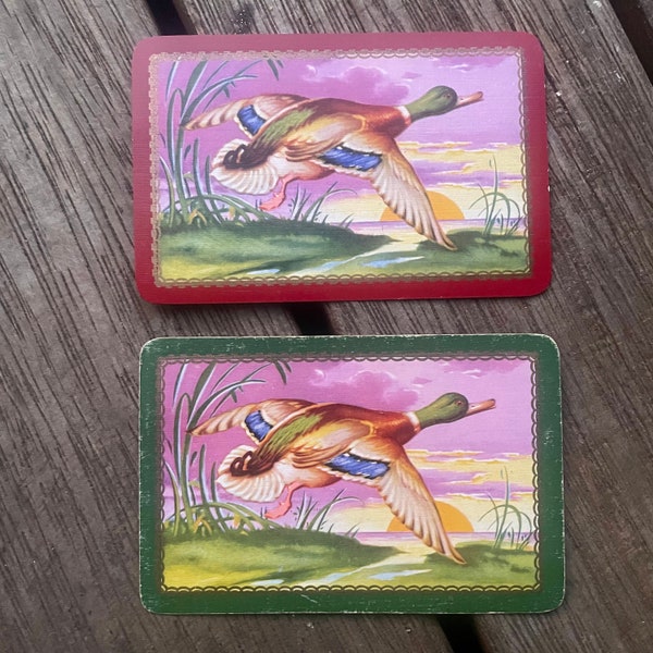 Swap Cards Pair of Flying Ducks