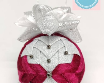 Angel Wings Quilted Ornament Tutorial, No Sew Christmas Decor (PDF Pattern)