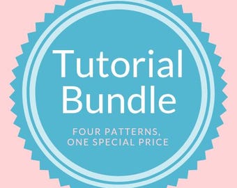 Quilted Ornament Patterns Bundle, Intermediate Skill, No Sew (PDF Pattern)