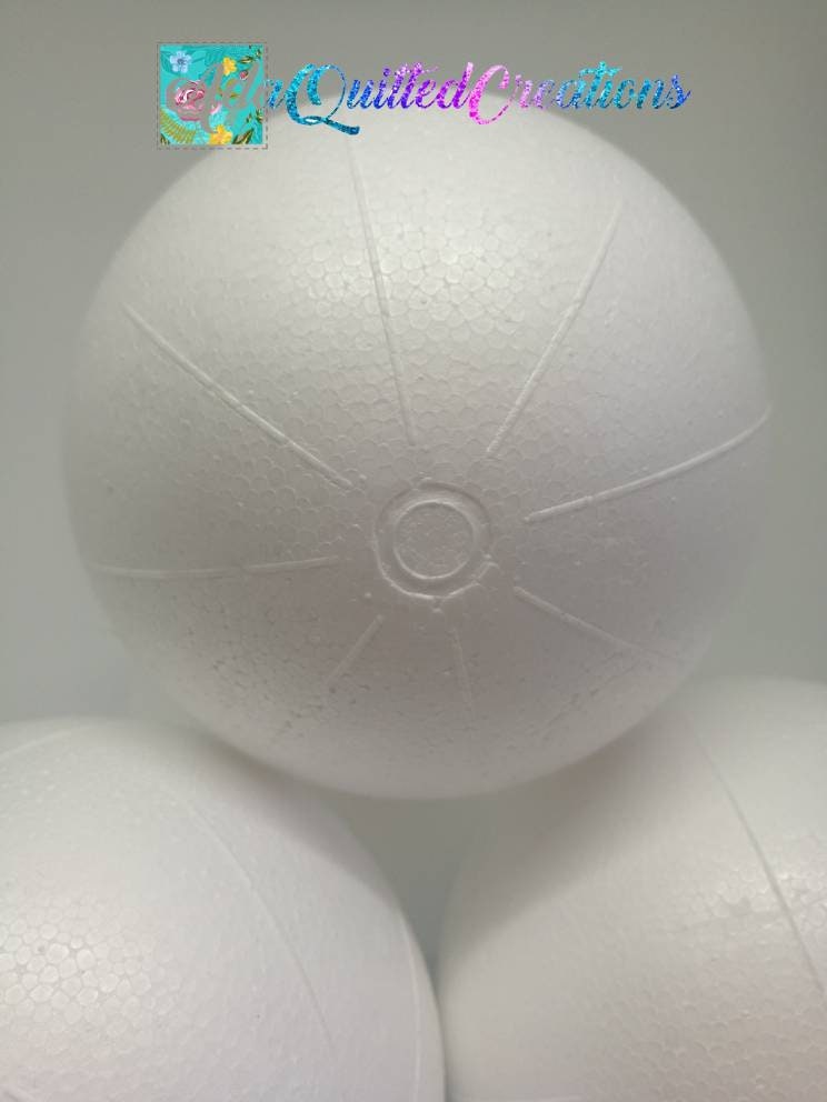 120mm 12cm White Polystyrene Foam Balls 3D Styrofoam Balls Spheres