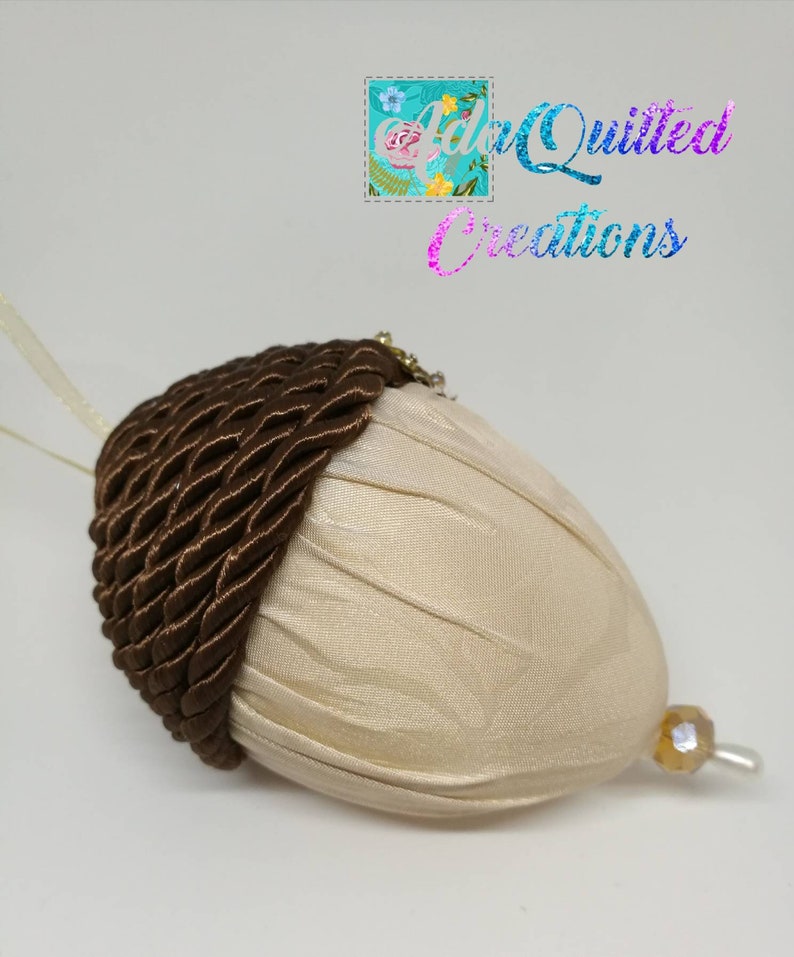 Acorns fabric acorn ornaments or bowl fillers fall decor Etsy