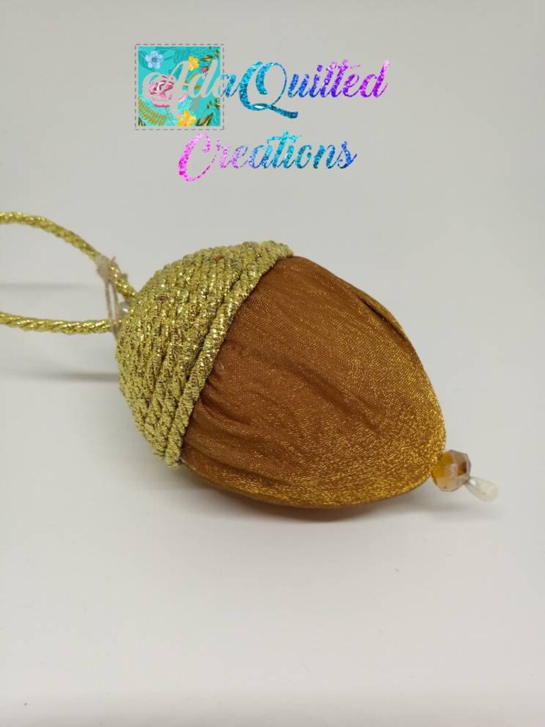 Acorns Fabric Acorn Ornaments or Bowl Fillers Fall Decor Etsy