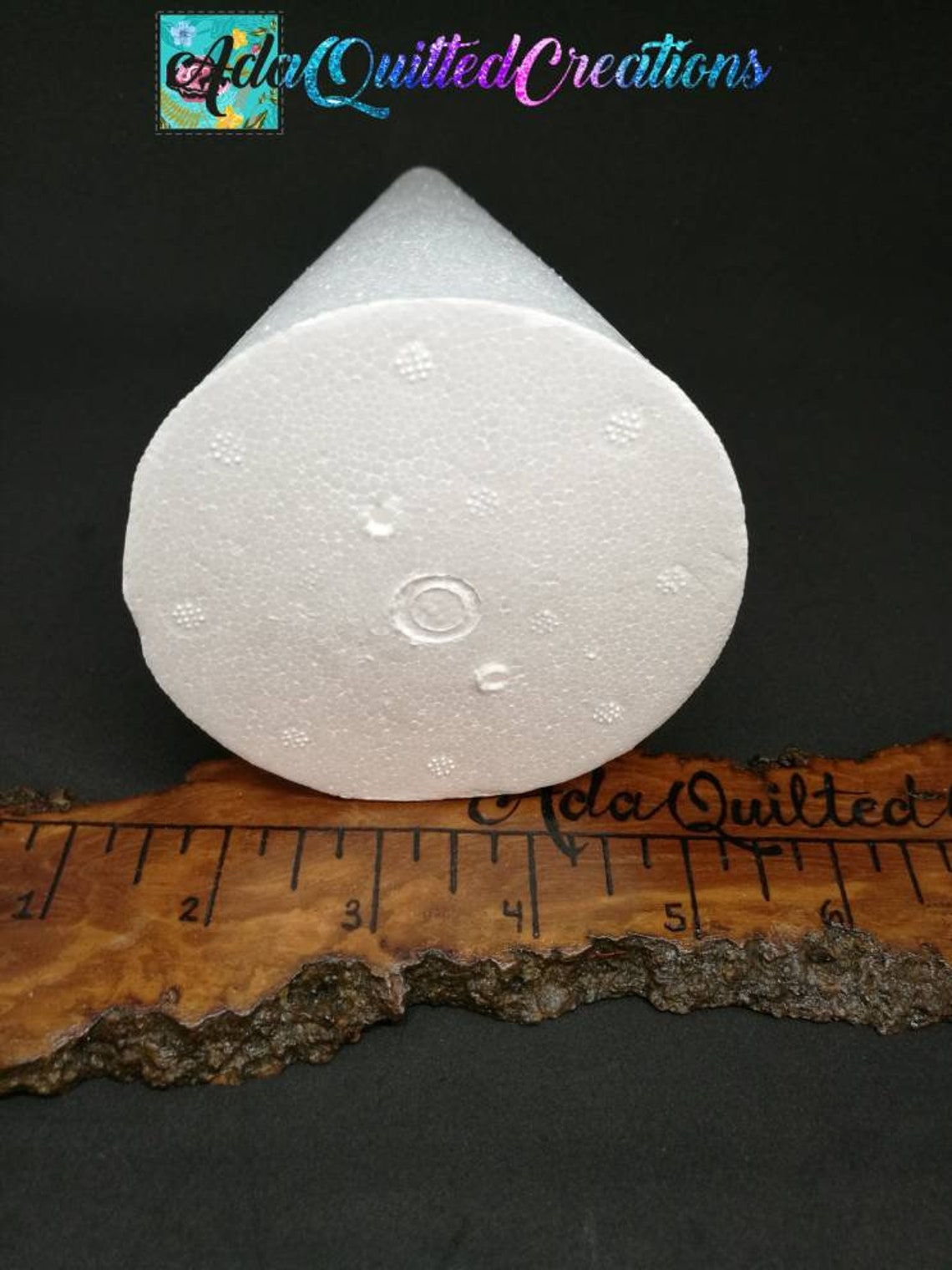 Large Styrofoam Cones Set of Three Polystyrene Cones Height Etsy