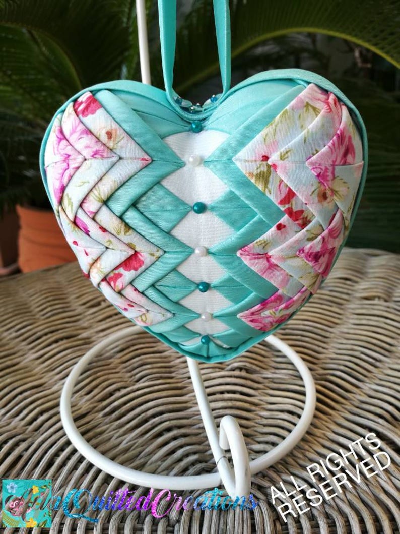 Girl's Nursery Decor Nursery Wall Decor Quilted Heart Etsy