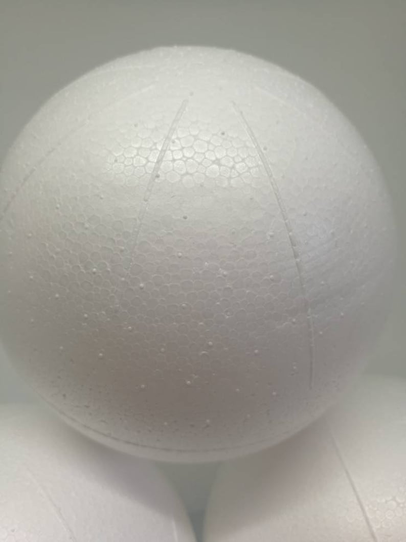 3'' marked Styrofoam balls in sets of six premarked Etsy