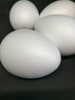 Mini polystyrene eggs 3' in Sets of 6 or sets of 12, small marked polystyrene eggs, 8 cm (3 inches ) premarked styrofoam eggs, foam eggs