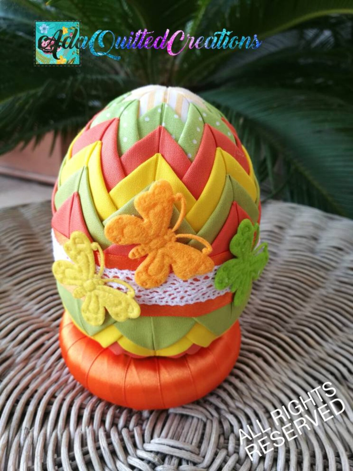 Fabric eggs Easter basket filler Easter decorative eggs Etsy