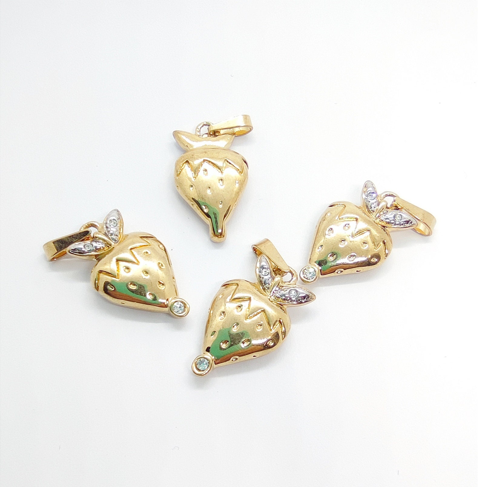 Year 2024 Small Charms in Sets of Ten in Gold, Golden Year Charms, Set of  Ten Gold Year Charms, Gold Year Embellishment 