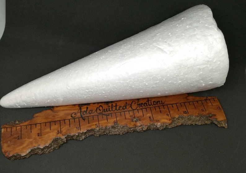 Extra Large Styrofoam Cones in Sets of Two Two Sizes Height Etsy