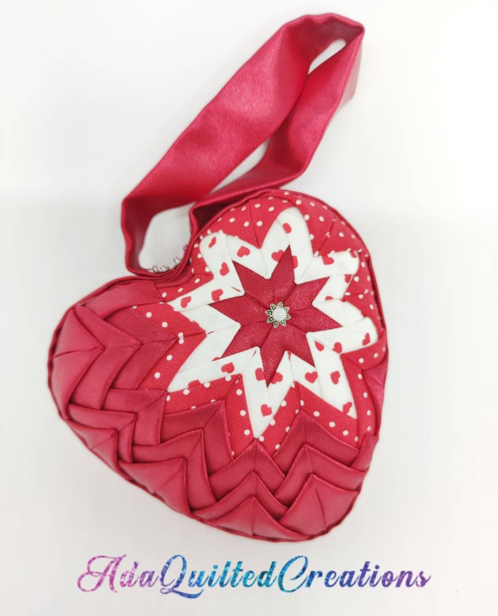 KIT Quilted Ornament Kit Tutorial Diy Kit No Sew Quilted Etsy