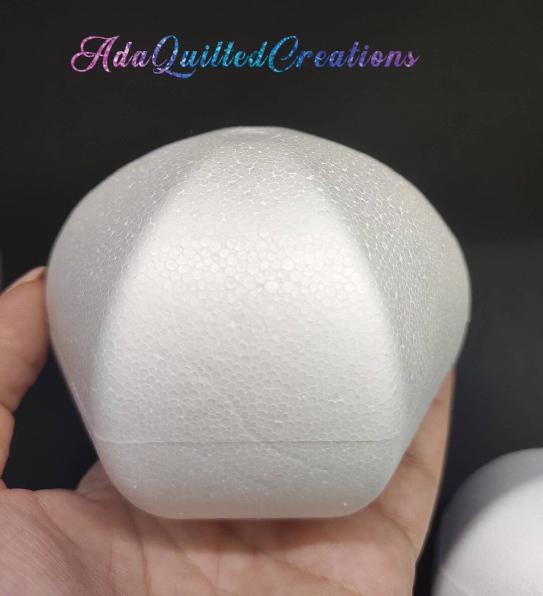 4'' Polystyrene Hexagon Balls Sold in Sets of 6, Polystyrene Hexagonal