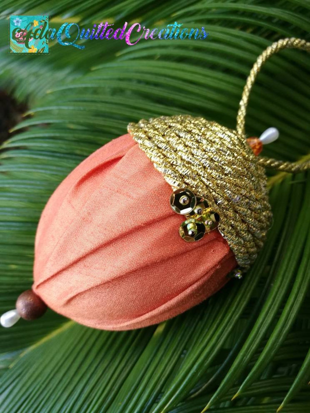 Acorns Fabric Acorn Ornaments or Bowl Fillers Fall Decor Etsy