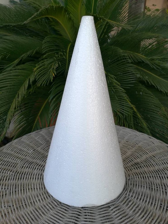 12 Pcs Tower Cones Bulk Cone Crafts Polystyrene Cone Shapes Small Cones