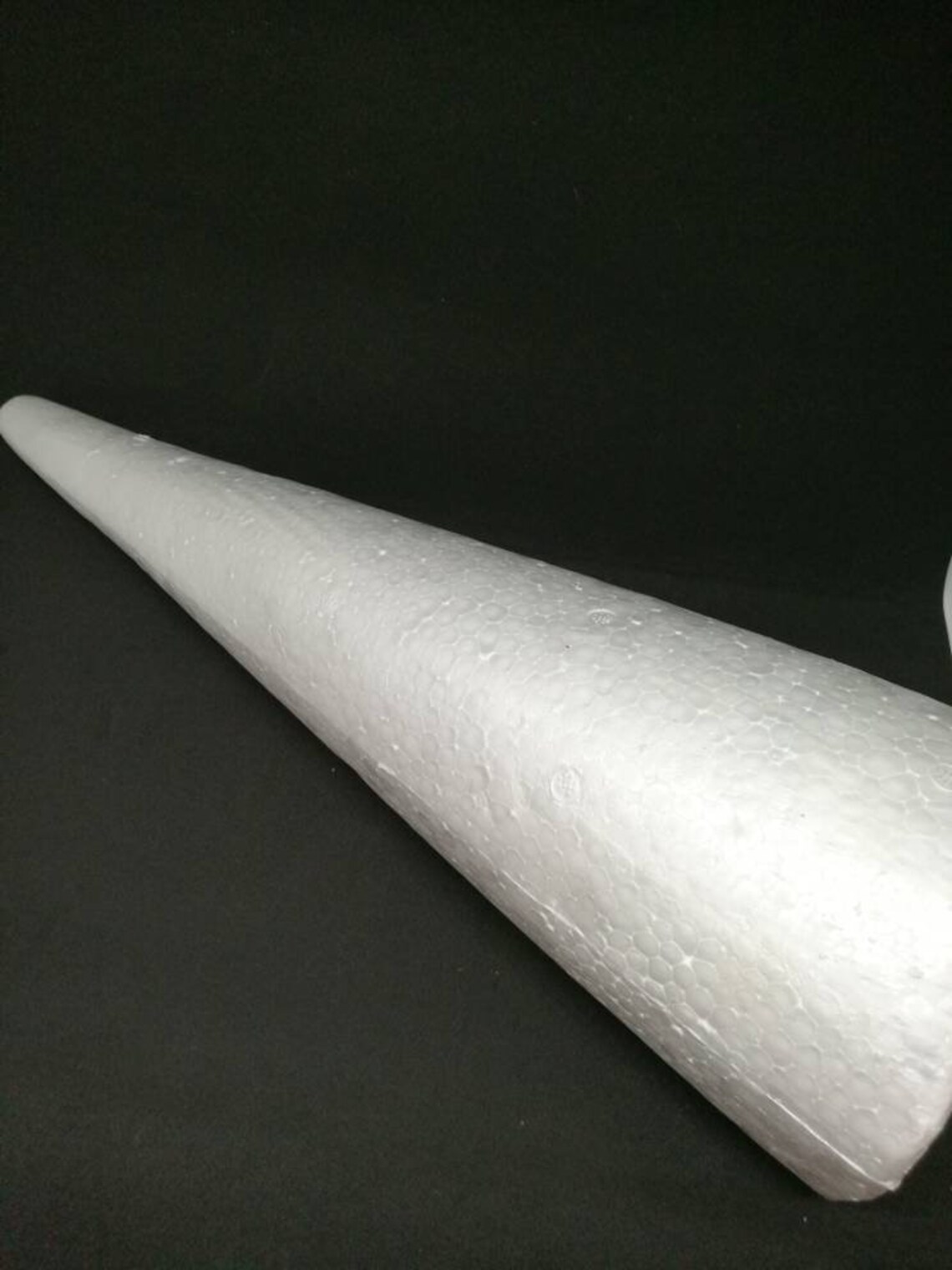 Extra Large Styrofoam Cones in Sets of Two Two Sizes Height Etsy Canada