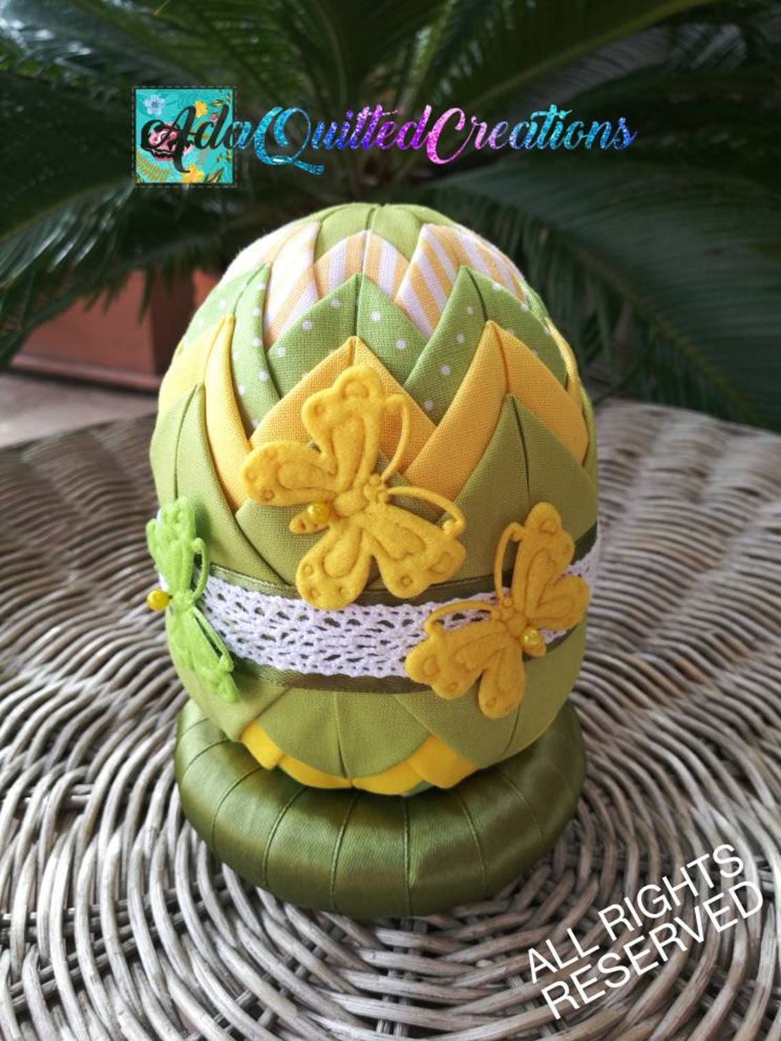 Fabric eggs Easter basket filler Easter decorative eggs Etsy