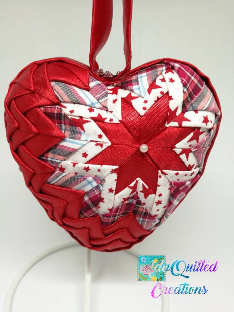 KIT Quilted Ornament Kit Tutorial Diy Kit No Sew Quilted Etsy