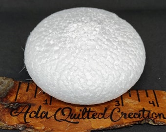 Oval Foam Disc 8 9 Cm 3 3.54 by 4.5cm 1.75, Styrofoam Super Soft