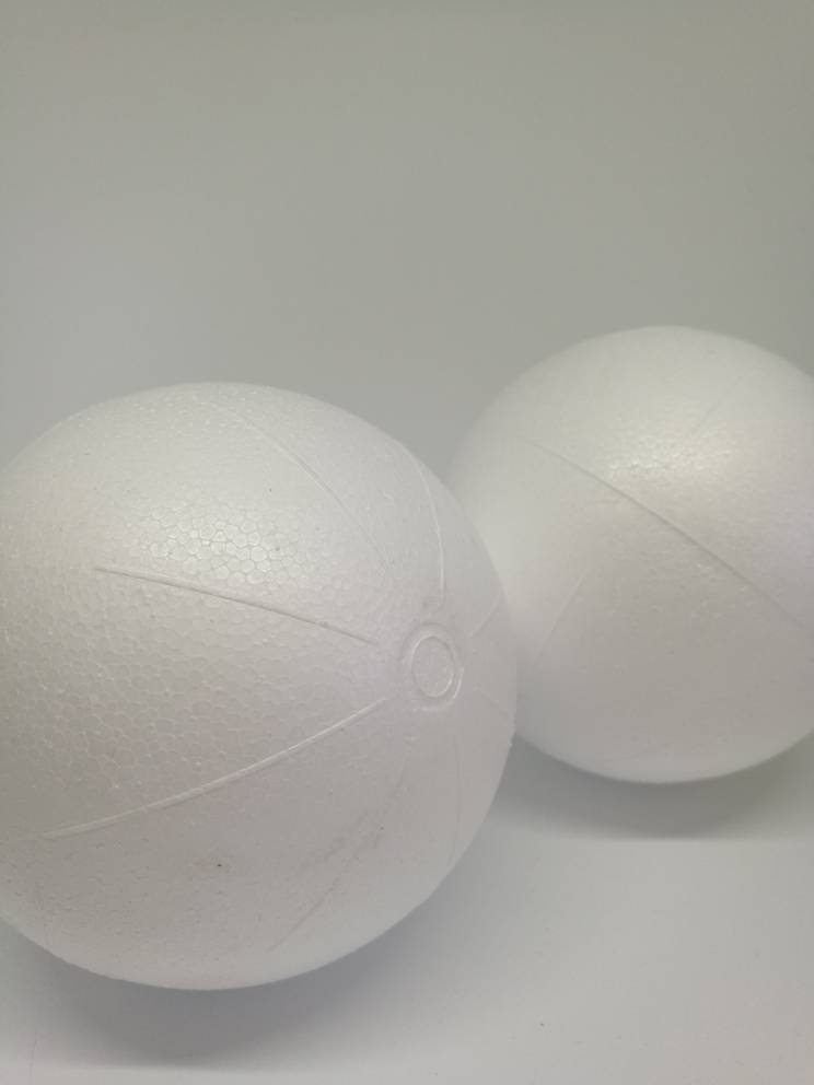 Styrofoam Balls 3 Inch, 6 Pack