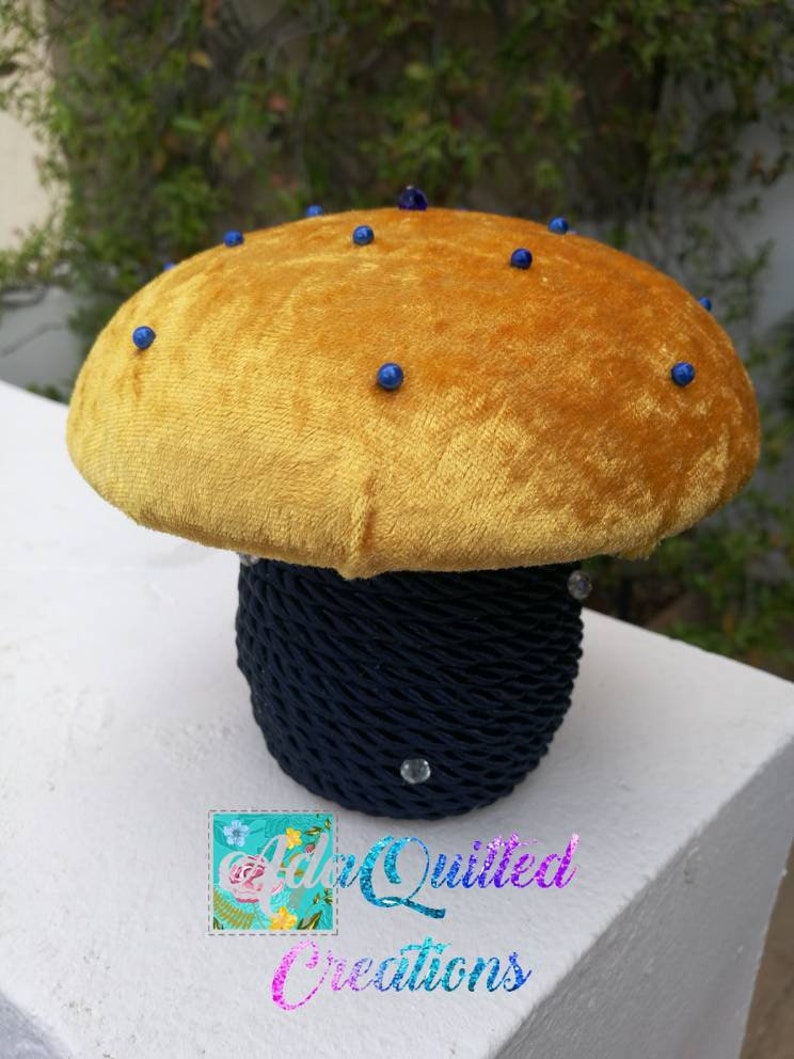 Magic Mushroom Tabletop Decor Fabric Mushroom Fairy Decor Etsy