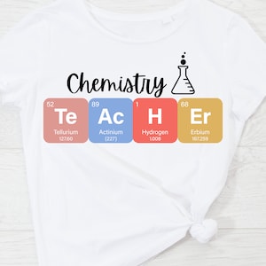 Chemistry Teacher Elements SVG, PNG file