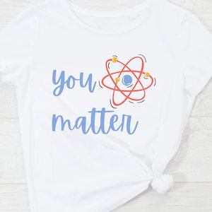 あなたは重要です 原子科学 SVG、PNG ファイル